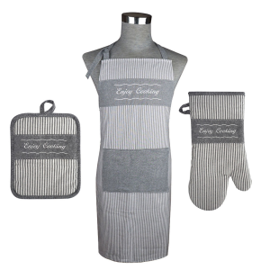 High-quality kitchen cotton apron set