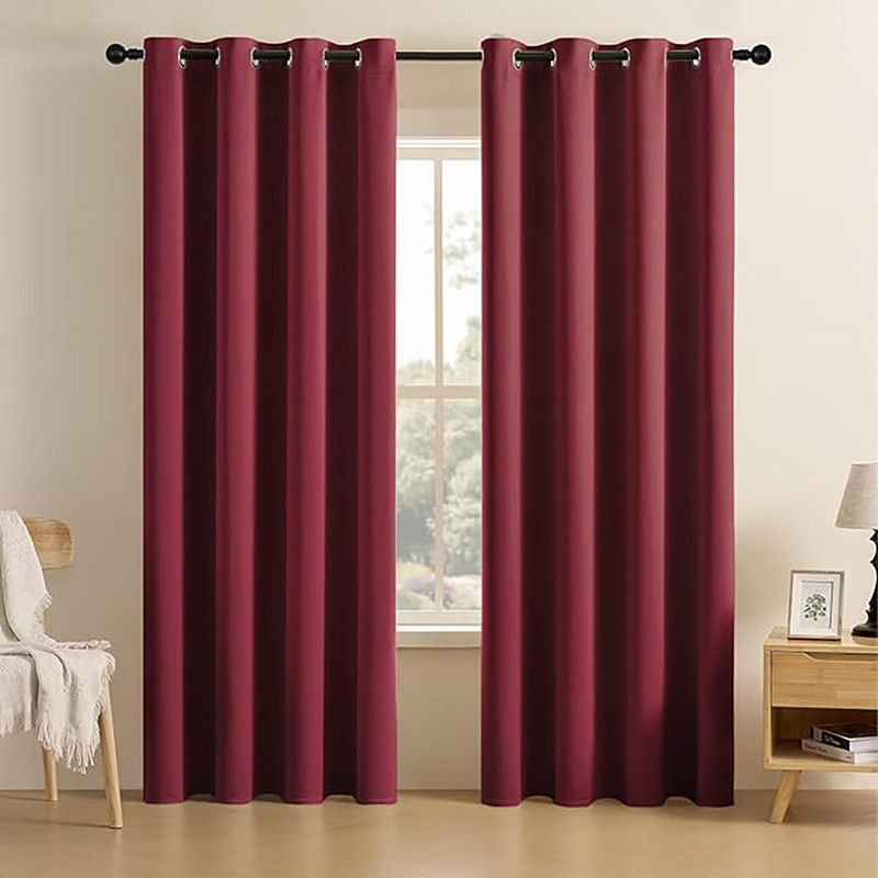 Heat-insulating, light-blocking, and noise-reducing curtains