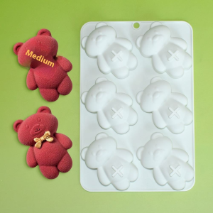 Bear-shaped mousse cake mold