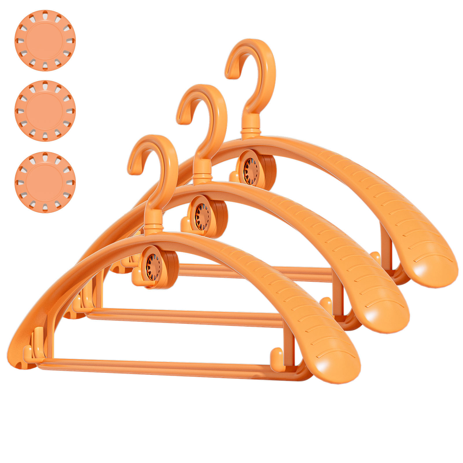 Multifunctional plastic non-slip clothes hanger - Image 3