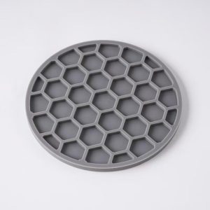 Round honeycomb coaster