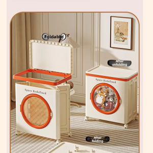 Extra - Large Foldable Clothes Organizer with Pulleys