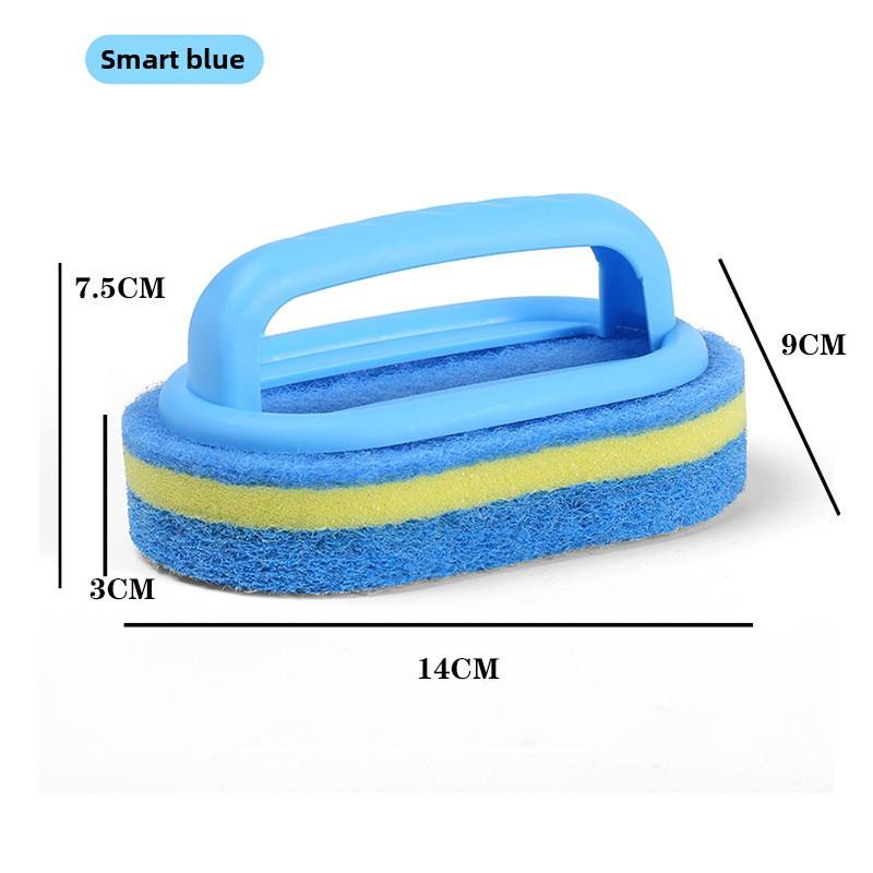 Sustainable Plastic Pan Brush with Absorbent Sponge Handle