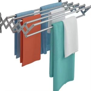 120cm Stainless Steel Retractable Clothes Drying Rack