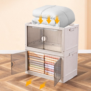 Foldable Magnetic Clothing Storage Organizer