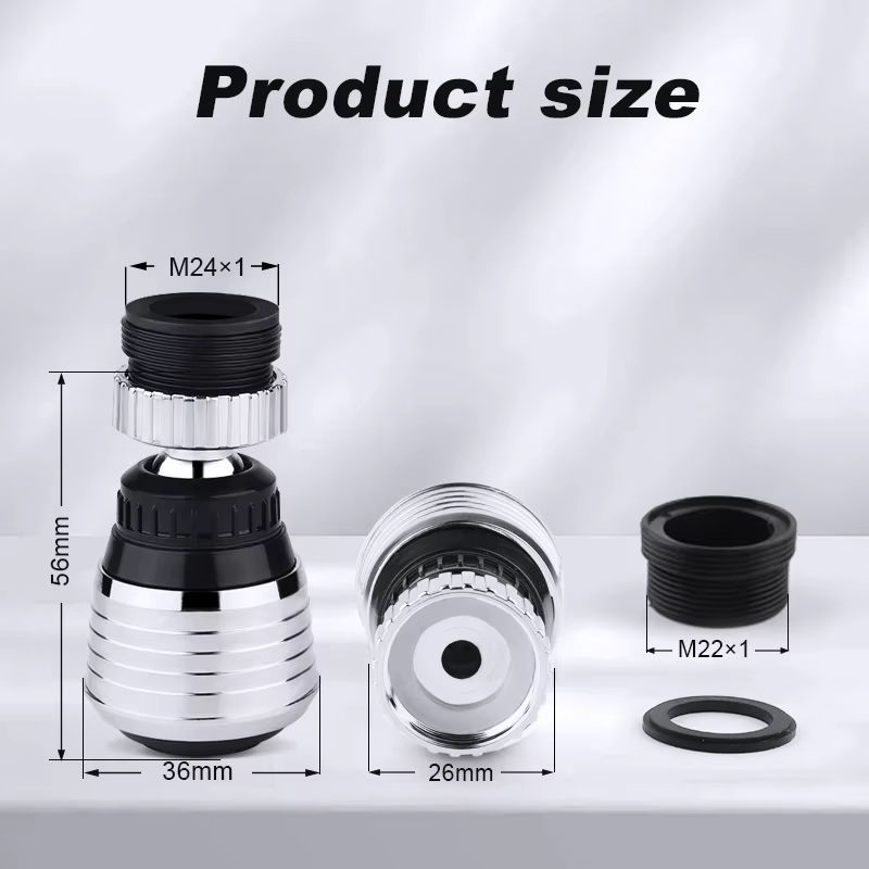 Swivel Faucet Nozzle Filter Tap With Custom cardboard Display (复制) - Image 2