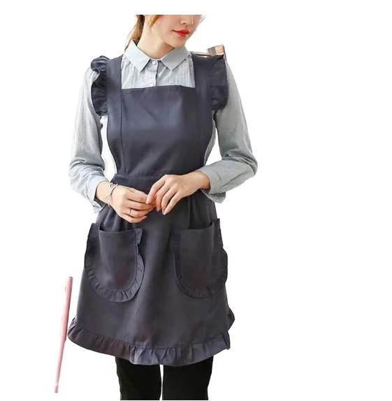 Joli tablier pour femme de style coréen pour la cuisine & Salon de manucure