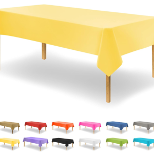 Umweltfreundliche wasserdichte PVC-Tischdecke, individuell für Geburtstagsfeiern