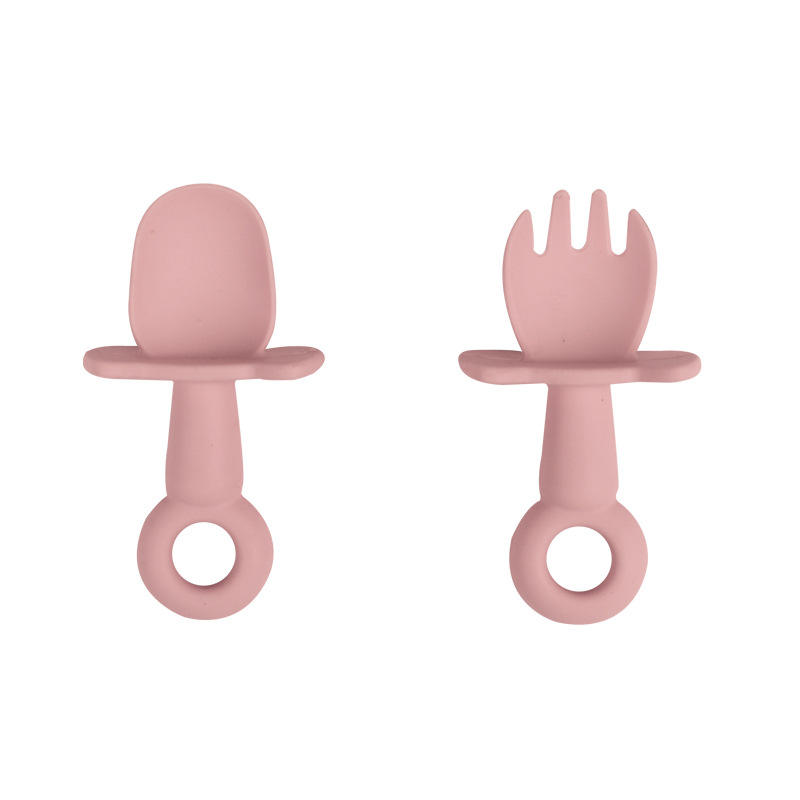Free Silicone Baby Spoon and Fork Set Pack for Toddlers & Kids - Image 5