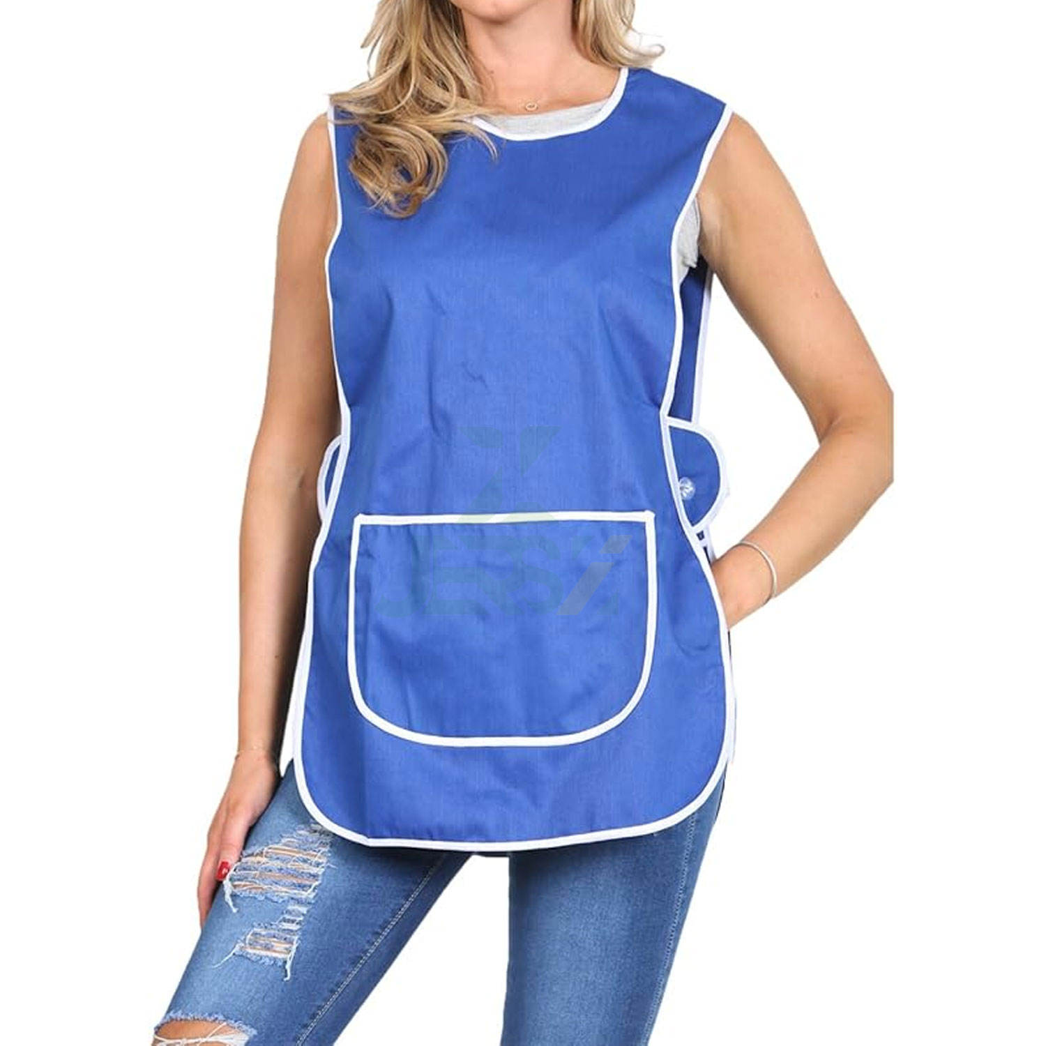 Womens Unisex Tabard Aprons | Reusable Durable Work Aprons - 영상 2