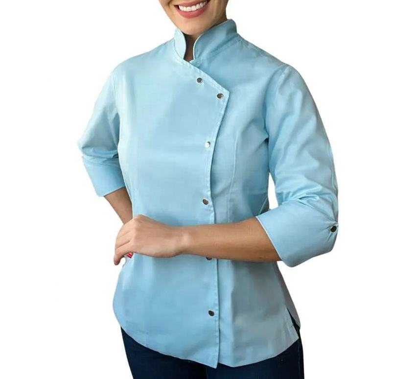 Wholesale Cotton Women Chef Uniform Bakery Suit - Image 2