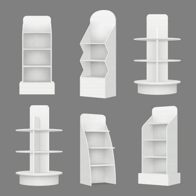 PVC Forex Cosmetic POP Floor Display Rack Wholesale