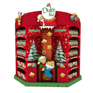 Cardboard Pallet Stand Retail Food Snack Carton Display