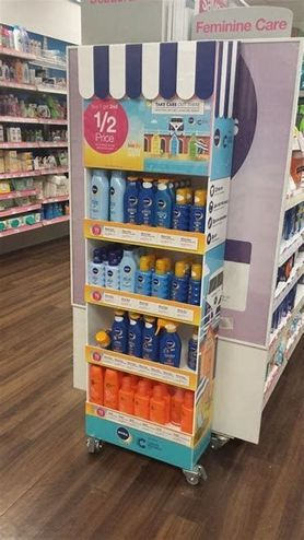 Retail PVC Foam Full Color Print Display Shelf