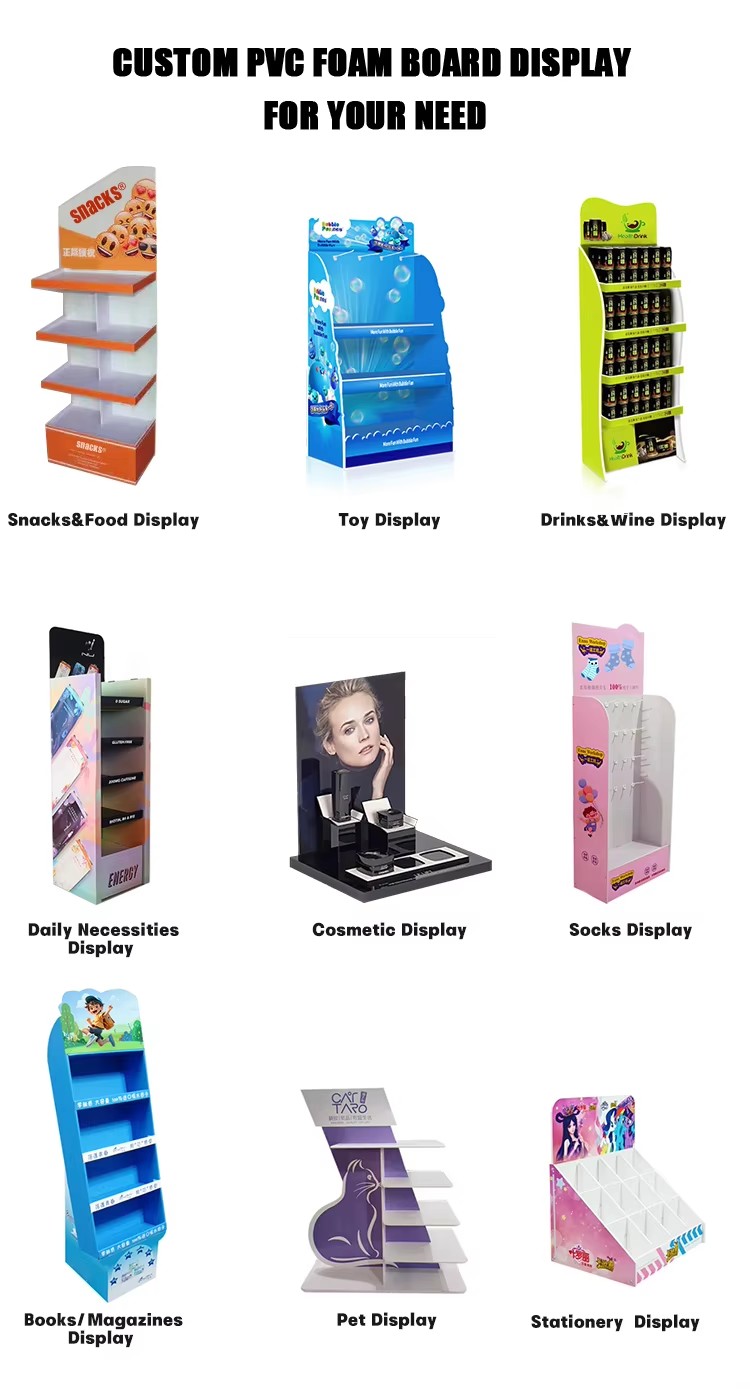 Retail PVC Foam Full Color Print Display Shelf - Image 5
